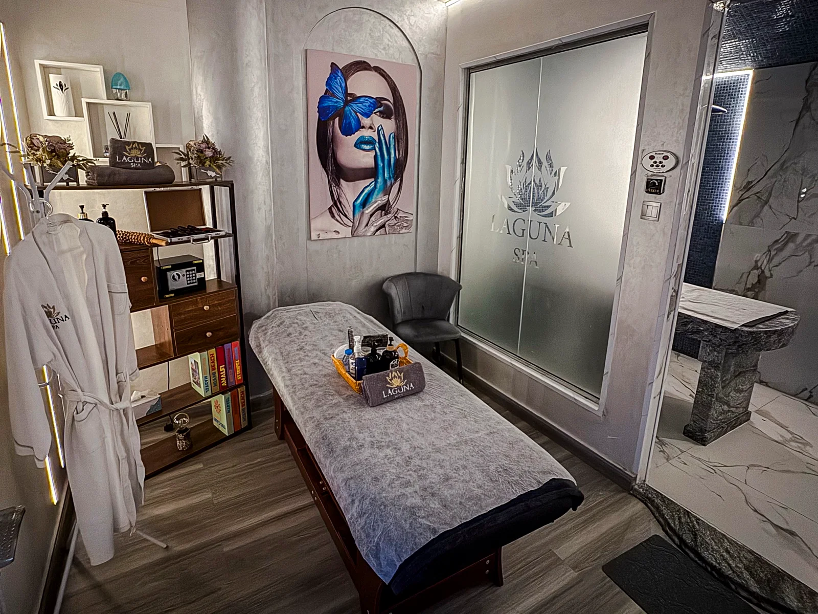 Garhoud Branch spa treatment rooms in Dubai